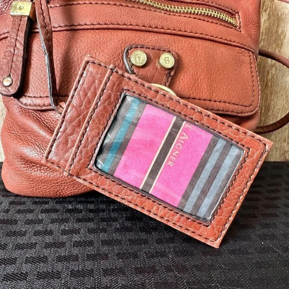 Vintage Etienne Aigner Leather Crossbody Bag - Picture 7 of 13